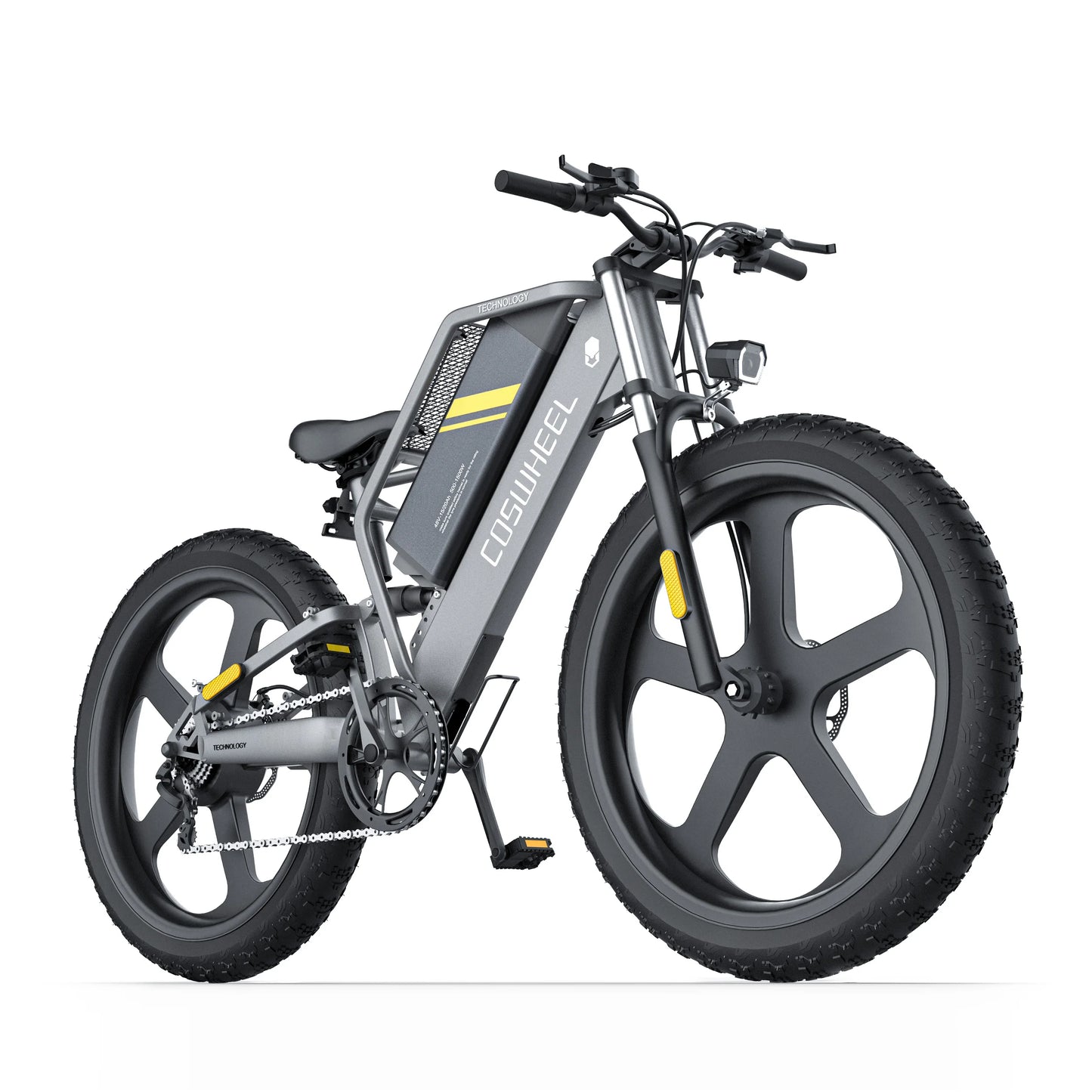 Coswheel Electric Bike 26Inch Mountain electric bicycle T26 Electric Motorcycle 1500W 48V/25Ah Removable Battery Off Road EBike