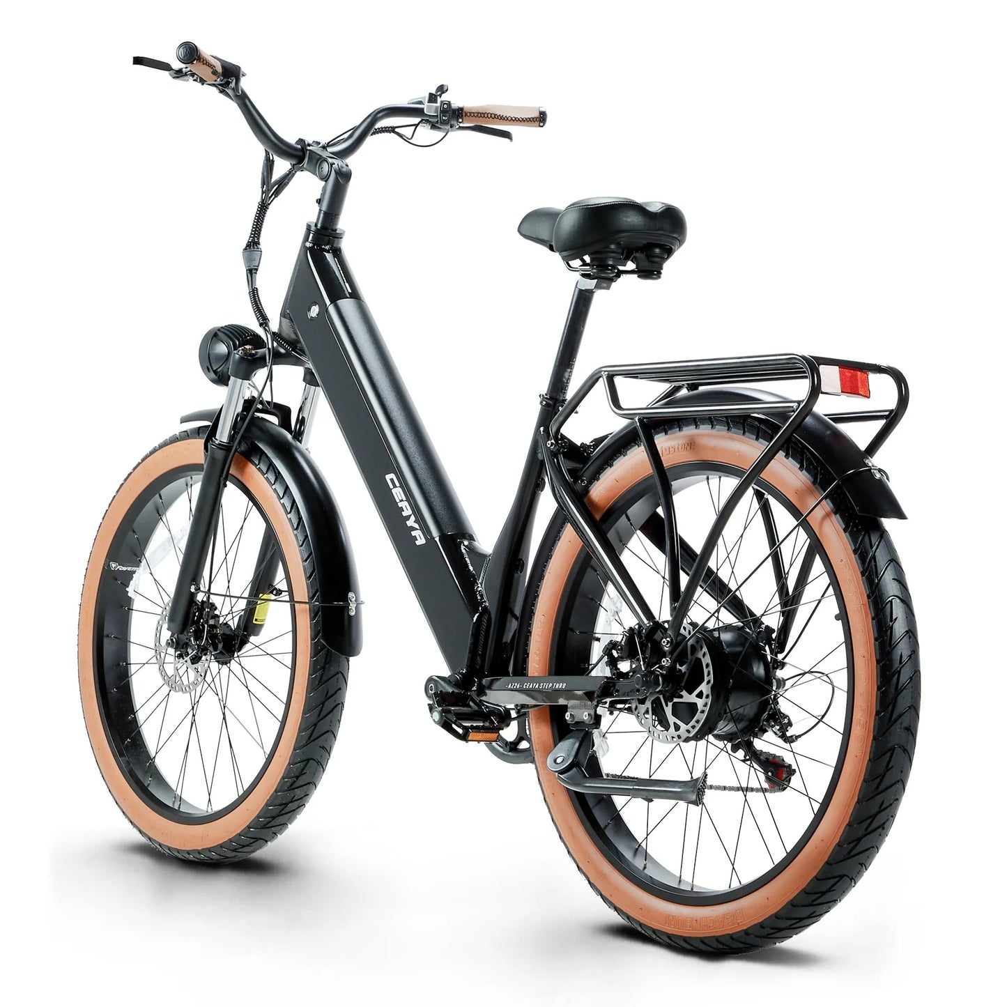 CEAYA  AZ26 Electric Bike 1000W 26Inch Urban City Electric Bike 48V20AH Battery e bike Fat Tyres E-Mountain Bicycle