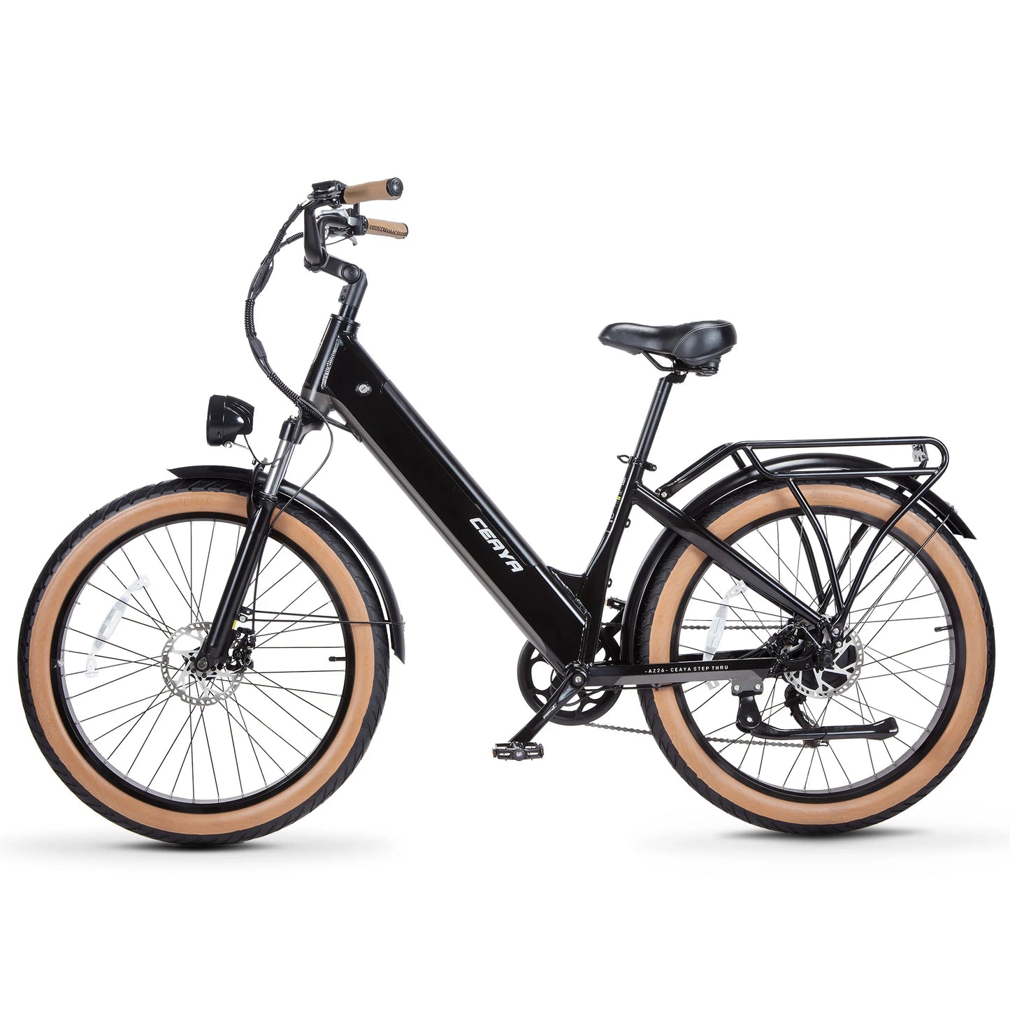 CEAYA  AZ26 Electric Bike 1000W 26Inch Urban City Electric Bike 48V20AH Battery e bike Fat Tyres E-Mountain Bicycle