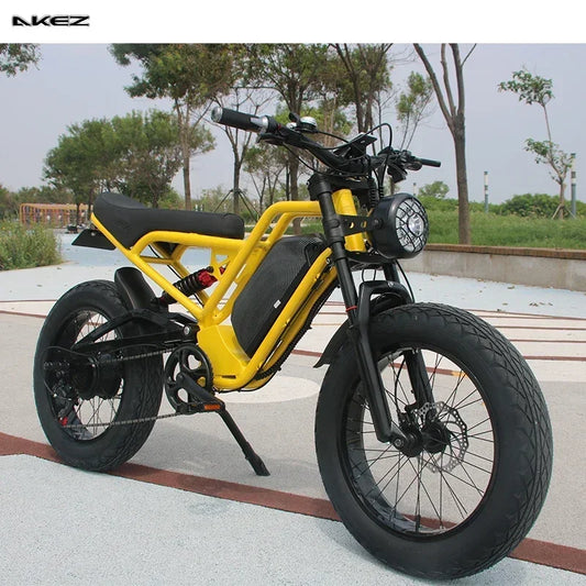 USA Stock Ebikes Full Suspension 1500W 48V 18AH Removable Battery Fat Tire Electric Bicycle Hydraulic Brake Adults Electric Bike