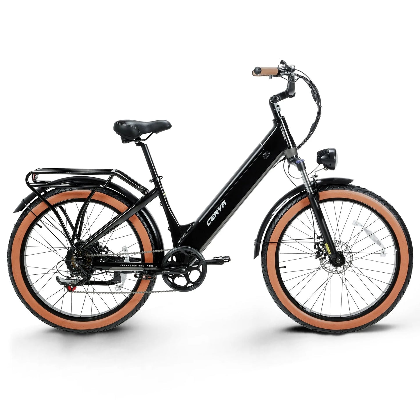 CEAYA  AZ26 Electric Bike 1000W 26Inch Urban City Electric Bike 48V20AH Battery e bike Fat Tyres E-Mountain Bicycle