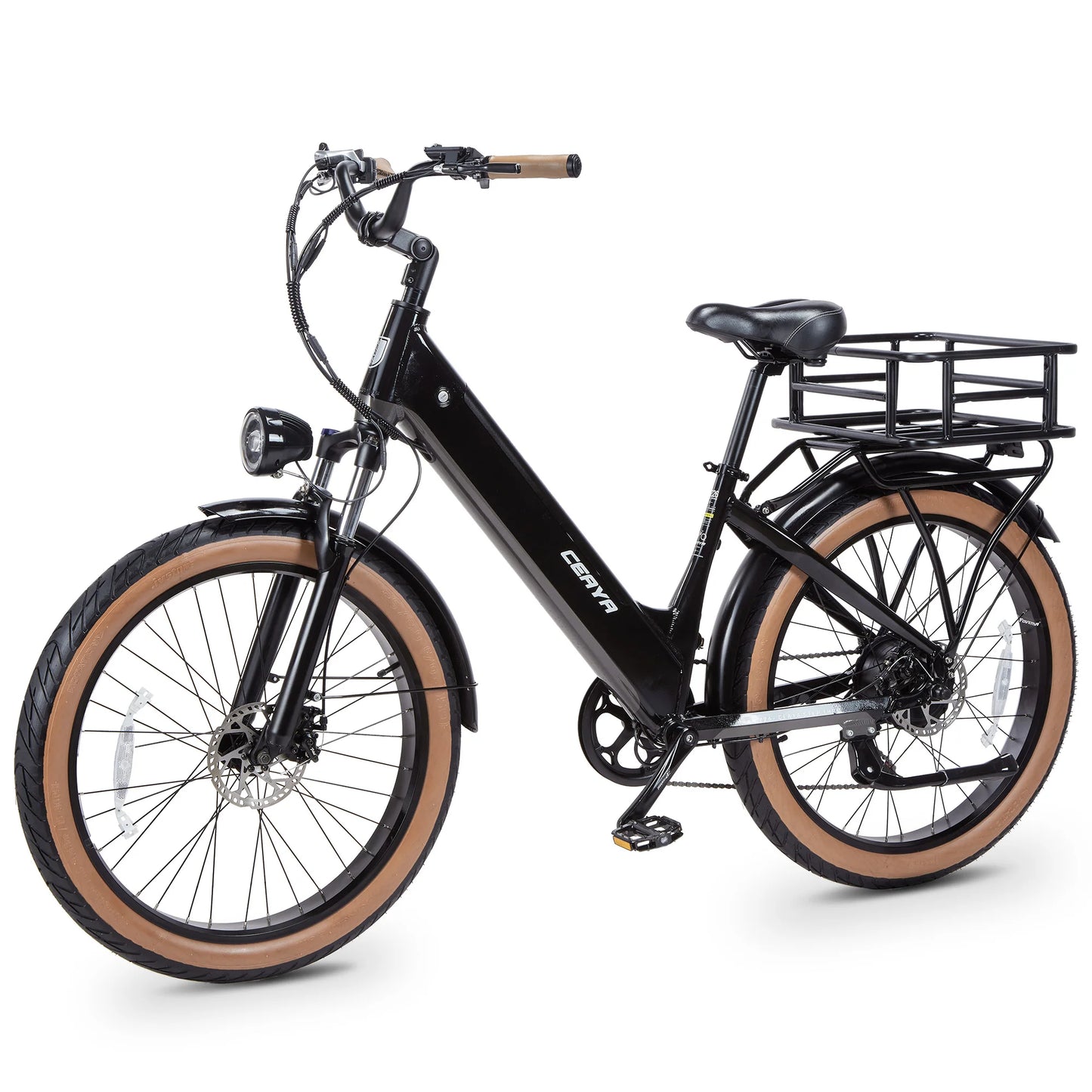 CEAYA  AZ26 Electric Bike 1000W 26Inch Urban City Electric Bike 48V20AH Battery e bike Fat Tyres E-Mountain Bicycle