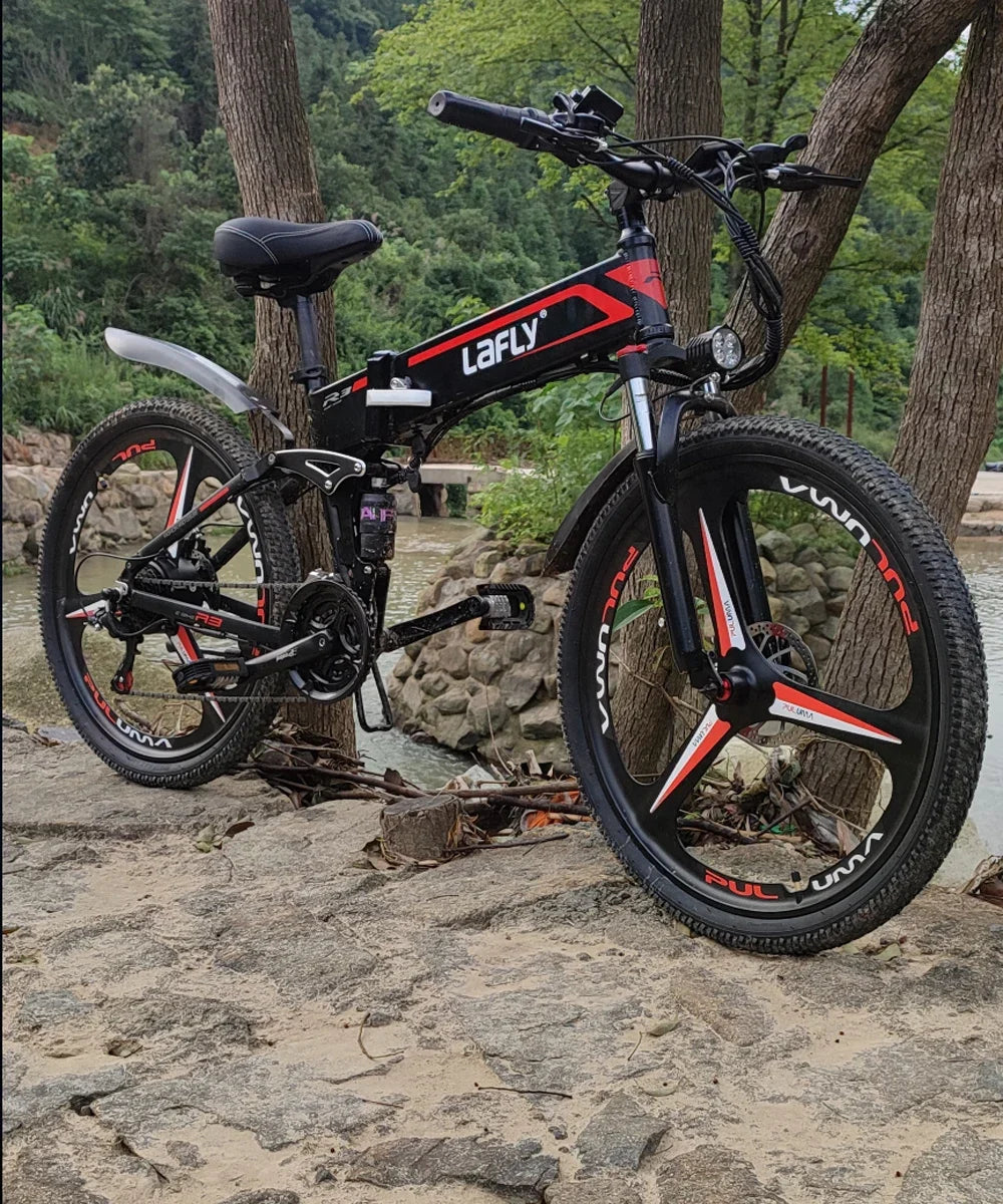 Factory direct delivery of 2025 new LAFLY X3 1000W 48V 17AH urban mountain off-road all-terrain adult electric bicycle