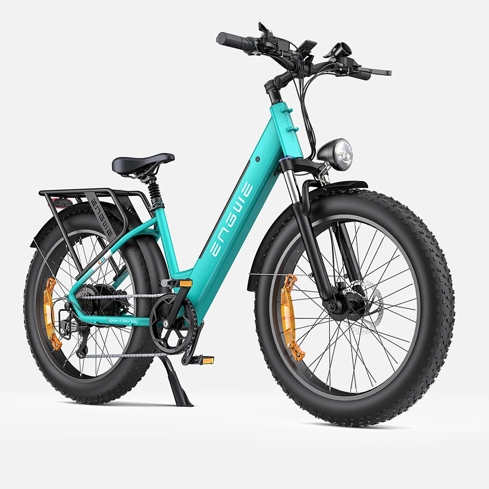 ENGWE E26 ST Adult Electric Bicycle E26 250W 48V16AH Hydraulic Suspension Bike 26*4.0 Fat Tire Bike Mountain Snow E Bike