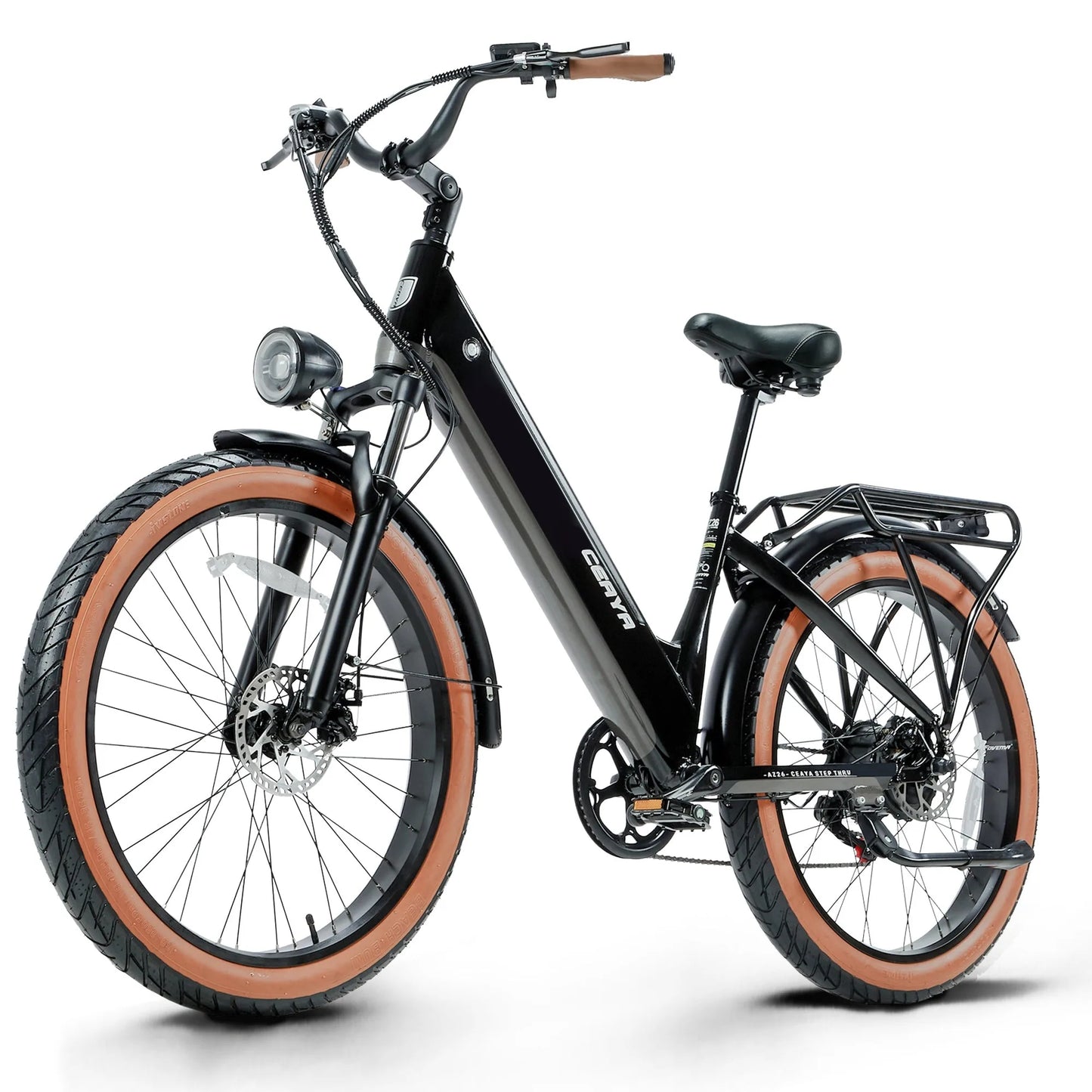 CEAYA  AZ26 Electric Bike 1000W 26Inch Urban City Electric Bike 48V20AH Battery e bike Fat Tyres E-Mountain Bicycle