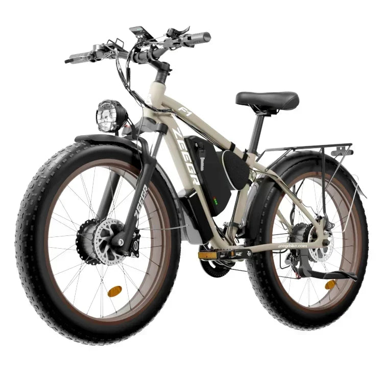 Electric Bicycle new F1 2000w dual motor 48v 22.4ah battery  26inch tire Electric bike adult Hydraulic brake snow beach E-bike