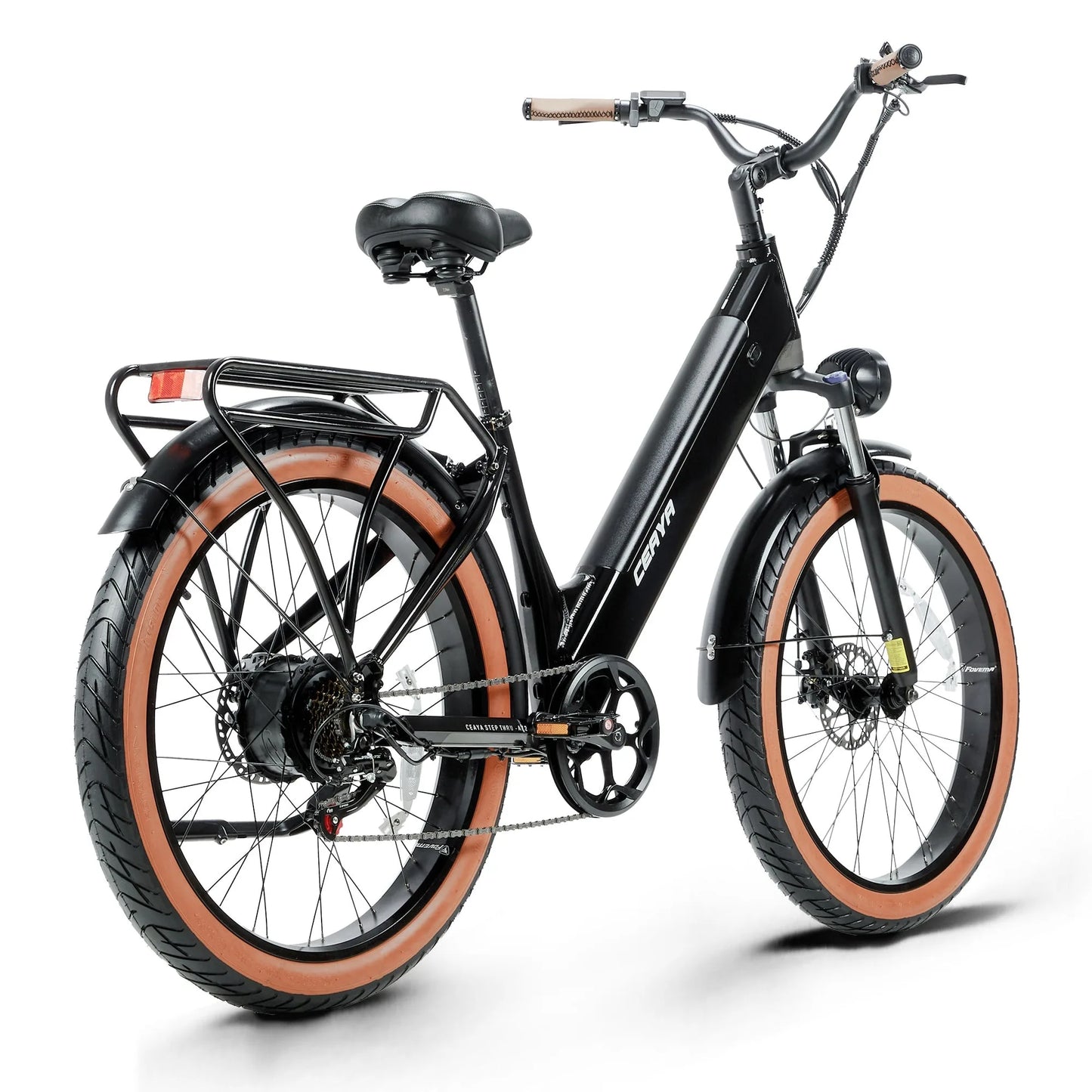 CEAYA  AZ26 Electric Bike 1000W 26Inch Urban City Electric Bike 48V20AH Battery e bike Fat Tyres E-Mountain Bicycle