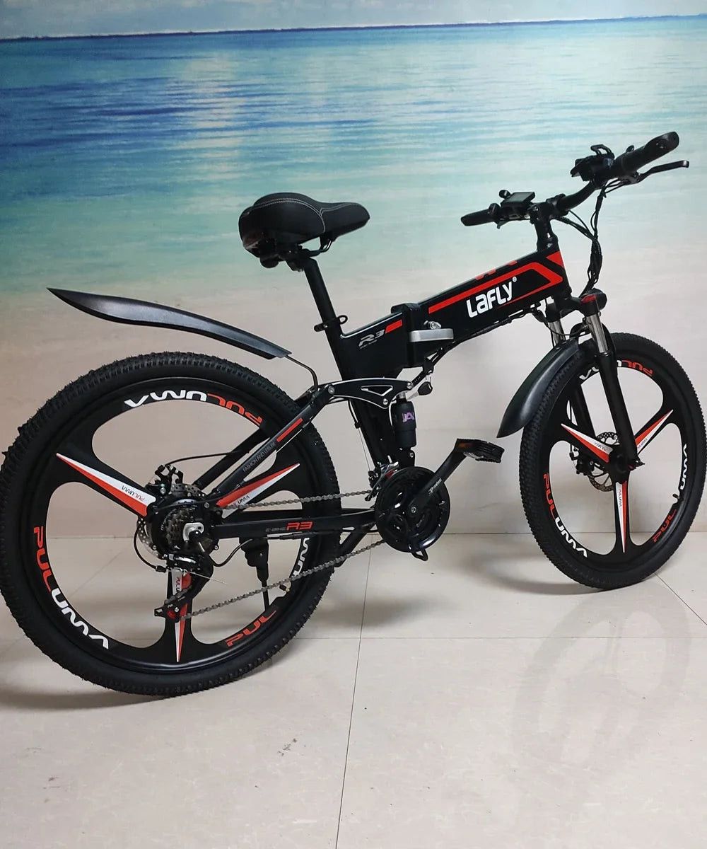 Factory direct delivery of 2025 new LAFLY X3 1000W 48V 17AH urban mountain off-road all-terrain adult electric bicycle