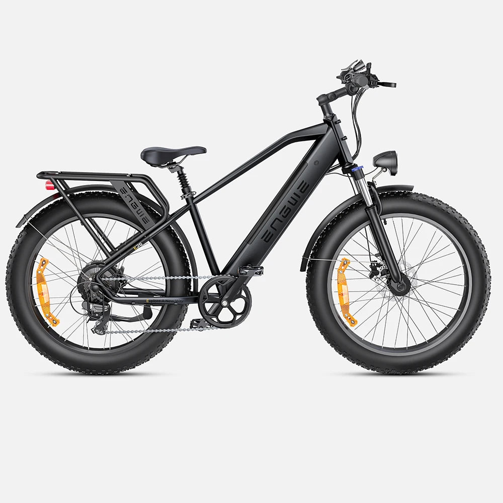 ENGWE E26 ST Adult Electric Bicycle E26 250W 48V16AH Hydraulic Suspension Bike 26*4.0 Fat Tire Bike Mountain Snow E Bike