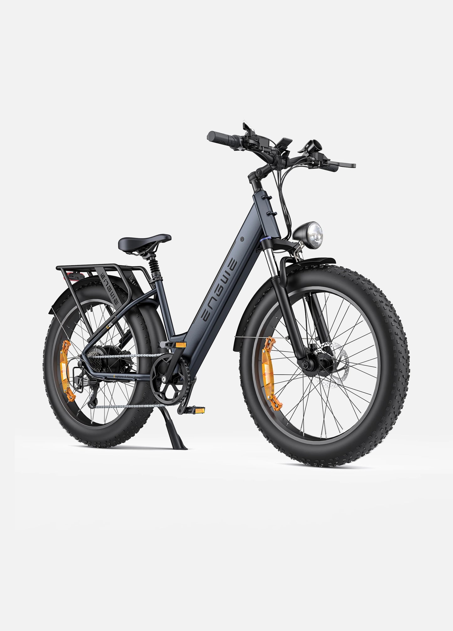 ENGWE E26 ST Adult Electric Bicycle E26 250W 48V16AH Hydraulic Suspension Bike 26*4.0 Fat Tire Bike Mountain Snow E Bike