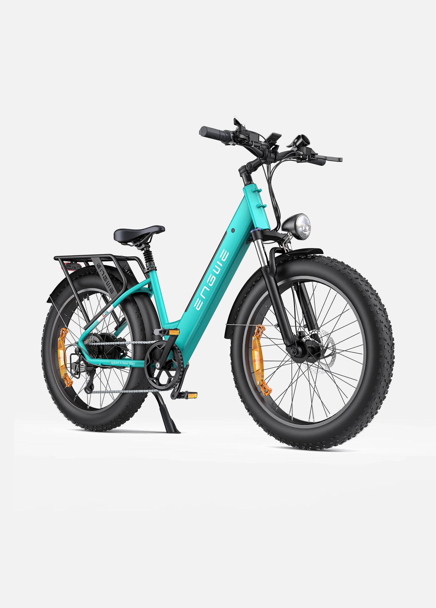 ENGWE E26 ST Adult Electric Bicycle E26 250W 48V16AH Hydraulic Suspension Bike 26*4.0 Fat Tire Bike Mountain Snow E Bike